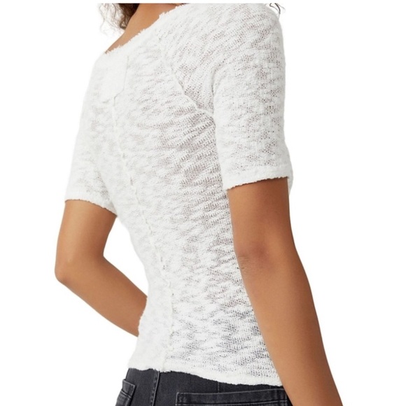 FREE PEOPLE- FRANCIS TEE size Medium - Picture 3 of 7
